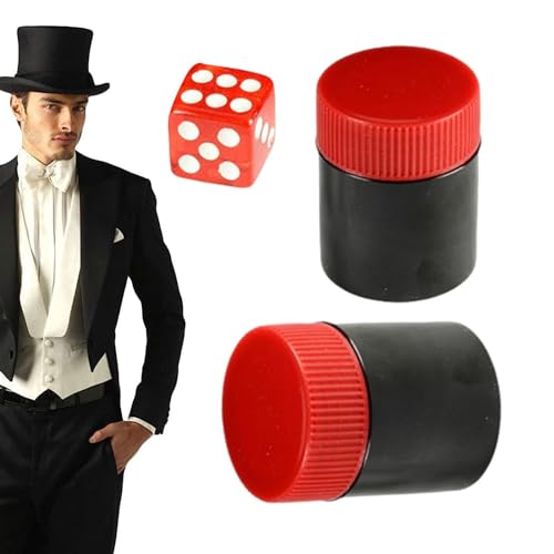 Magic Dice Trick Prop - Magic Stage Illusions Dice, Klassischer Würfel Trick | Magic Tricks Magic Dice, Komplette Magic Dice Trick Kit, Magic Game Dice Toy, Dice Magic Bühne Illusion Requisiten Gimmic Magic Dice Trick Prop - Magic Stage Illusions Dice, Klassischer Würfel Trick | Magic Tricks Magic Dice, Komplette Magic Dice Trick Kit, Magic Game Dice Toy, Dice Magic Bühne Illusion Requisiten Gimmic von Generic