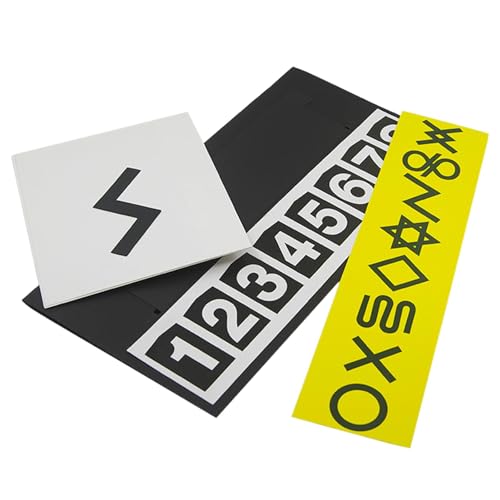 Magische Schminke für Kinder, Zauberschminke - Requisiten für grafische Symbole - Unglaubliche Tricks, magische Street Illusion Requisiten für den 1. April des Karnevals von Generic