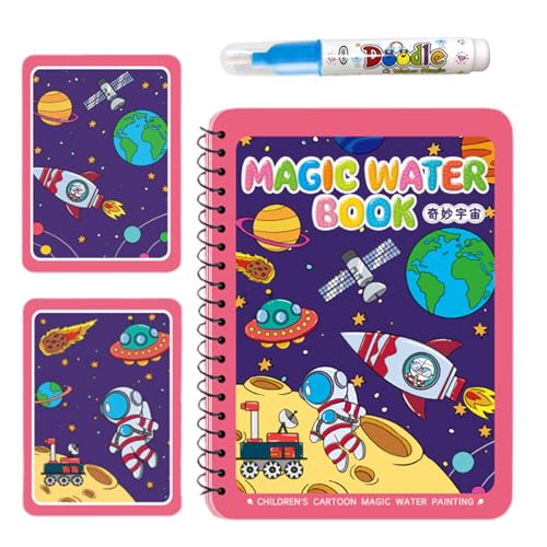 Magisches Wasserbuch | Spielzeug, Wasserkritzelbuch, für 1 bis 3 Jahre, Lernspielzeug, Geschenk zum Geburtstag und zu Ostern Magisches Wasserbuch | Spielzeug, Wasserkritzelbuch, für 1 bis 3 Jahre, Lernspielzeug, Geschenk zum Geburtstag und zu Ostern von Generic