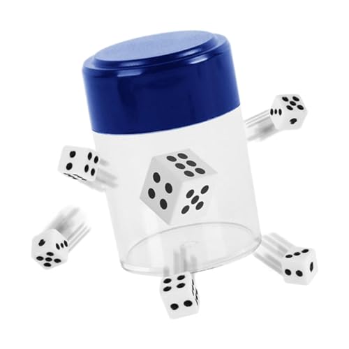 Magisches Zubehör – Zaubertricks für Kinder, Exploding Dice Trick Kids Toy Props Number Roll The Dice Child Black Toys für Close-up Magic, Prank, Magic Kit, magischer Würfelturm, von Generic