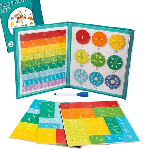 Magnetic Fraction Demonstration Book, Magnetic Fraction Book (1 Set) von Generic