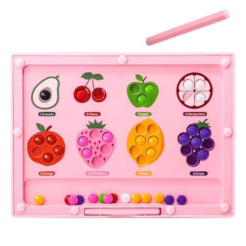 Magnetic Maze , frühes Lernspiel für Babys, Aufbau von Vorschulfähigkeiten für das Farbspiel der Früchte, pädagogisches Spielzeug für Kinder Magnetic Maze , frühes Lernspiel für Babys, Aufbau von Vorschulfähigkeiten für das Farbspiel der Früchte, pädagogisches Spielzeug für Kinder von Generic