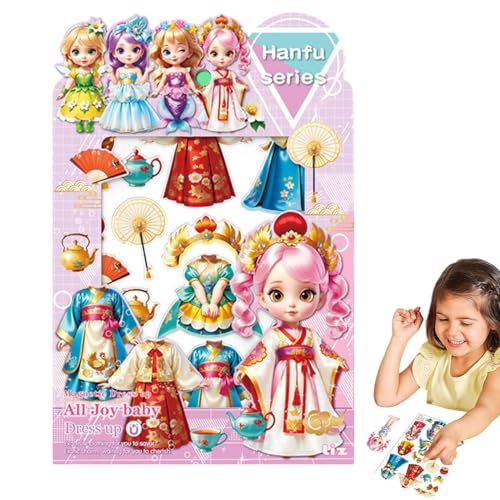 Magnetische Papierpuppen, magnetische Puppen zum Anziehen, magnetische Prinzessin Machen Sie so, als würden Sie mit Papierpuppen spielen | Magnetisches Kleidungspuzzle, kreative Kleidung zum Magnetische Papierpuppen, magnetische Puppen zum Anziehen, magnetische Prinzessin Machen Sie so, als würden Sie mit Papierpuppen spielen | Magnetisches Kleidungspuzzle, kreative Kleidung zum von Generic