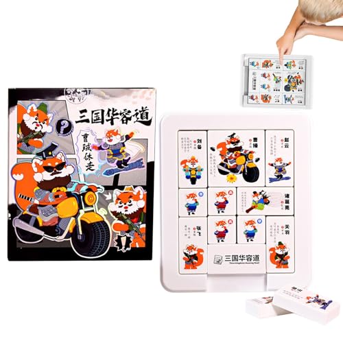 Magnetische Puzzles, Lernpuzzle Reisespiele,Magnetisches Schiebepuzzle-Spielzeug | Schiebeblöcke Reisespuzzle für Kinder, Mädchen, Familie von Generic
