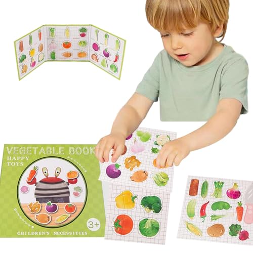 Magnetische Puzzles für Magnetpuzzle | magnetisches Puzzlebuch, Lernspielzeug, Aktivitätsspiele für Reisen, Flugzeug, Spielzeug von Generic