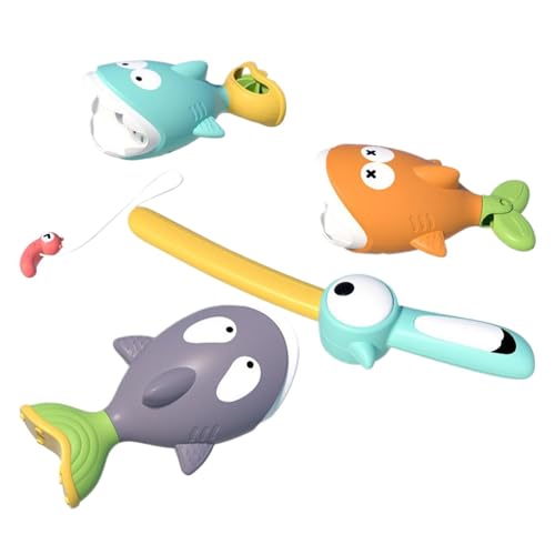 Magnetisches Angelset, schwimmendes Haiwasserspielzeug, Poolspielzeug für Kinder, buntes Lernspiel für Feinmotorik, pädagogische Aktivität von Generic