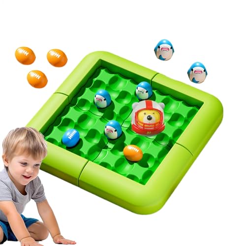 Magnetisches Schachspiel, magnetisches Tischspiel - Cartoon-Puzzlespiel,Reisemagnet Schachspiel Puzzle Strategie Brettspiele Partyspiele für Familientreffen von Generic