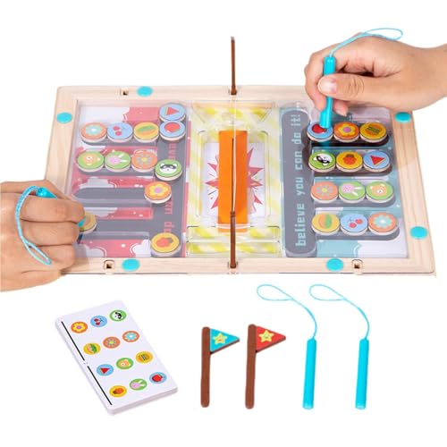 Magnetisches Spiel, magnetisches Schach – magnetisches Tisch-Schachspiel, magnetisches Schach für 2 Spieler, magnetisches Multiplayer-Strategiespiel, lustiges magnetisches Aktivitätsspielzeug von Generic
