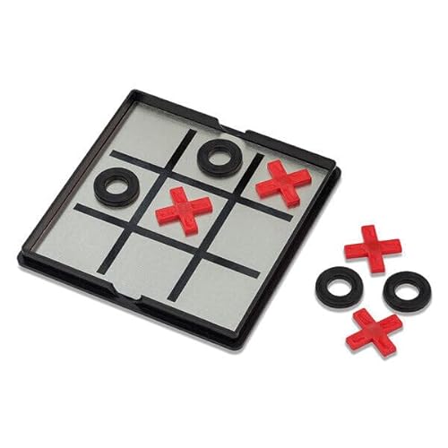 Magnetisches Tic-Tac-Toe-Spiel, Reisespiel schwarz von Generic