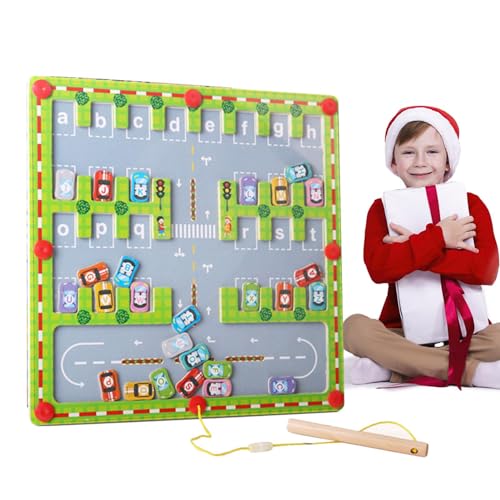 Magnettafel mit Alphabet, Magnettafel, Labyrinth-Spiel für Kinder, Magnetspielzeug, Lernspielzeug, Bälle mit Alphabet, Lernaktivitäten im Vorschulalter, Gi Magnettafel mit Alphabet, Magnettafel, Labyrinth-Spiel für Kinder, Magnetspielzeug, Lernspielzeug, Bälle mit Alphabet, Lernaktivitäten im Vorschulalter, Gi von Generic