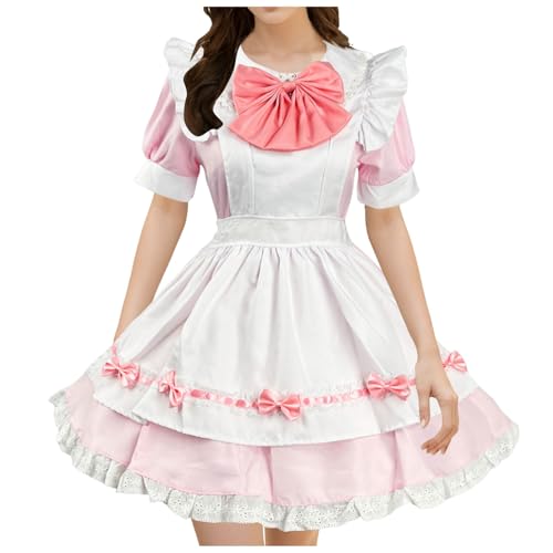 Maid Dress Halloween Kostüm Outfit Niedliche Lolita Katze Schürze Große Größen Uniform Cospaly Anime Kleider Fasching Set Party Karneval Festlich Kleid Maid Dress Halloween Kostüm Outfit Niedliche Lolita Katze Schürze Große Größen Uniform Cospaly Anime Kleider Fasching Set Party Karneval Festlich Kleid von Generic