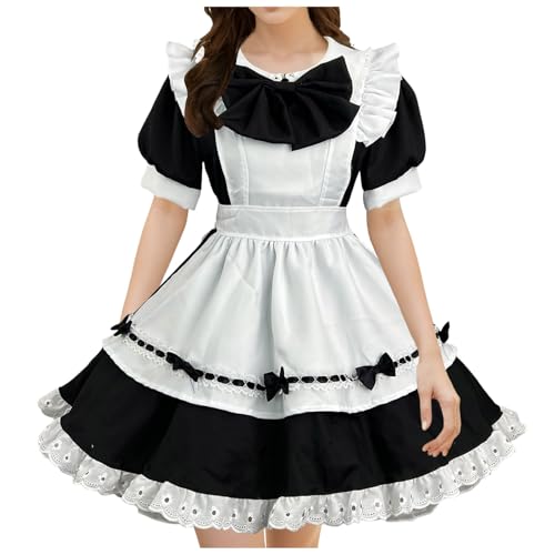 Maid Dress Halloween Kostüm Outfit Niedliche Lolita Katze Schürze Große Größen Uniform Cospaly Anime Kleider Fasching Set Party Karneval Festlich Kleid Maid Dress Halloween Kostüm Outfit Niedliche Lolita Katze Schürze Große Größen Uniform Cospaly Anime Kleider Fasching Set Party Karneval Festlich Kleid von Generic