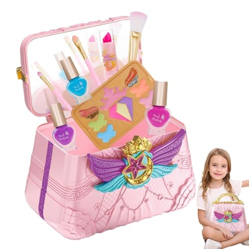 Make-Up Set für Mädchen - Simulationsspiel Make up Spielset Waschbar | Sicheres Kosmetik Beauty Set, Spielzeug Make-up Set, Lernspiel Simulationsspiel, Geschenk für den Make-Up Set für Mädchen - Simulationsspiel Make up Spielset Waschbar | Sicheres Kosmetik Beauty Set, Spielzeug Make-up Set, Lernspiel Simulationsspiel, Geschenk für den von Generic
