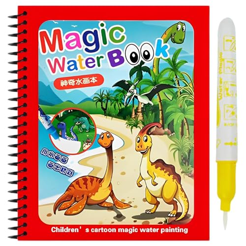 Malbuch mit Wasser: Malbuch zum Kopieren | frühes Lernspielzeug zum Malen, Spielzeug zum Zeichnen mit Wasser für Kleinkinder, Mädchen, Kinder und Vorschulkinder Malbuch mit Wasser: Malbuch zum Kopieren | frühes Lernspielzeug zum Malen, Spielzeug zum Zeichnen mit Wasser für Kleinkinder, Mädchen, Kinder und Vorschulkinder von Generic