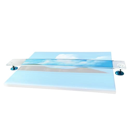 Malerei Handgelenkbrücke - Klar Acrylhelfer, Elevation Zeichnung Rest, Leichtbau Werkzeug | Bequeme Handstabilisator für die Ausarbeitung Von Detail Kontrollstudenten Lehrer Professionelle von Generic