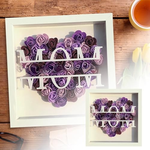 Mama Von Tochter Und Sohn Angepasst Mama Blume Schatten Gedenktag Geburtstag HYw825 (G, C) von Generic