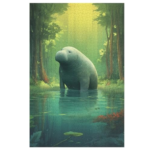 Manatee - 1000 Teile Puzzle – - Hochauflösendes - Gelegenheitsspiel – 1000 Teile Holzpuzzle 1000 PCS Manatee - 1000 Teile Puzzle – - Hochauflösendes - Gelegenheitsspiel – 1000 Teile Holzpuzzle 1000 PCS von Generic
