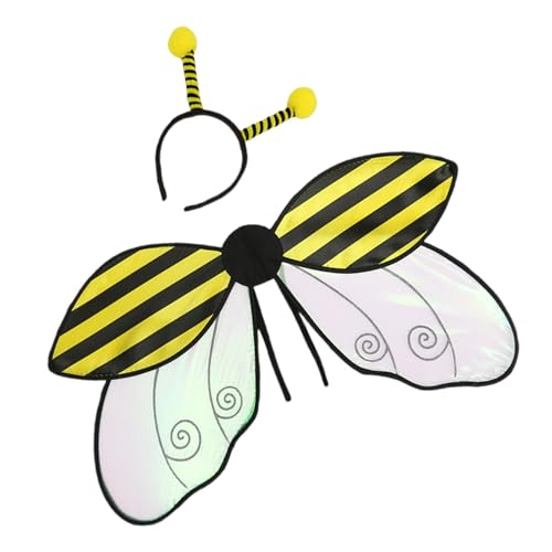 Marienkäfer Flügel - Mädchen Ladybug Kostüm | Marienkäfer Bienenflügel Stirnband Lady Kostüme, Erwachsene Dekorative Marienkäfer -Dress -up -Partyflügel Für Cosplay Maskerade Accessoires Kinder Marienkäfer Flügel - Mädchen Ladybug Kostüm | Marienkäfer Bienenflügel Stirnband Lady Kostüme, Erwachsene Dekorative Marienkäfer -Dress -up -Partyflügel Für Cosplay Maskerade Accessoires Kinder von Generic