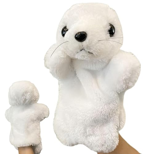 Marionetten mit Tieren, Handpuppen für Kinder 1-3 | Niedliche Handpuppe Seelöwe Plüsch Seelöwe - Multifunktionale Handpuppen für die Früherziehung von Kindern, die die Fantasie kultivieren Marionetten mit Tieren, Handpuppen für Kinder 1-3 | Niedliche Handpuppe Seelöwe Plüsch Seelöwe - Multifunktionale Handpuppen für die Früherziehung von Kindern, die die Fantasie kultivieren von Generic