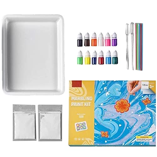 Marmorier-Malset für Kinder, Aquarellmalerei-Set Marmor | Beste Geschenkideen zum Malen für Kinder AG 6 7 8 9 10 Jahre Marmorier-Malset für Kinder, Aquarellmalerei-Set Marmor | Beste Geschenkideen zum Malen für Kinder AG 6 7 8 9 10 Jahre von Generic