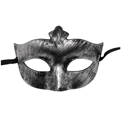 Maskerade Metall Masken Venezianische Halloween Kostüm Maske Karneval Maske Cosplay Party Kostüm Ball Hochzeit Party Maske von Generic