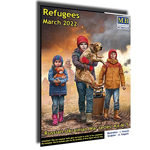 Master Box 35228-1/35 - Flüchtlinge März 2022 Kit NR5 Master Box 35228-1/35 - Flüchtlinge März 2022 Kit NR5 von Generic