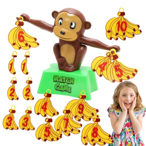 Mathematik -Balance -Skala Für Kinder - Lernspielzeug | Monkey Balance Math Game | Stammspielzeug | Bildungszählskala Für Kinder Lernen Zahlen Und Gewicht, Interaktives Klassenzimmer Teaching Tool Jun Mathematik -Balance -Skala Für Kinder - Lernspielzeug | Monkey Balance Math Game | Stammspielzeug | Bildungszählskala Für Kinder Lernen Zahlen Und Gewicht, Interaktives Klassenzimmer Teaching Tool Jun von Generic