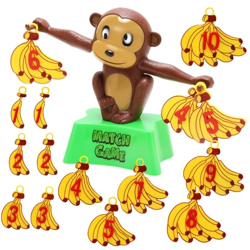 Mathematische Balance-Skala Für Kinder - Pädagogisches MINT Lernen Spielzeug, Affe Mathe-Spiel | Hands-on Schulaktivität, Mädchen Kognitive Entwicklung, Interaktive Zählwerkzeug Mathematische Balance-Skala Für Kinder - Pädagogisches MINT Lernen Spielzeug, Affe Mathe-Spiel | Hands-on Schulaktivität, Mädchen Kognitive Entwicklung, Interaktive Zählwerkzeug von Generic