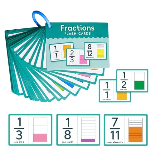 Mathematische Spiele mit Fraktionen – 35 Karten zum Teilen der Fraktionen | interaktives Mathematik-Studium Spiel von 1 bis 12 für die Schule zu Hause der 3. Klasse Mathematische Spiele mit Fraktionen – 35 Karten zum Teilen der Fraktionen | interaktives Mathematik-Studium Spiel von 1 bis 12 für die Schule zu Hause der 3. Klasse von Generic