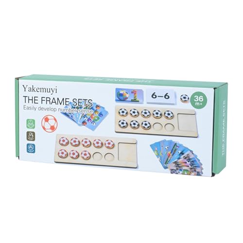 Mathematische Spiele zum Hinzufügen und Subtraktion | Mathematische Manipulationsspiele, Mathematik-Spiele für die Vorschule, Zähler Spielzeug, Fußballzähler für Mathematikbretter von Generic