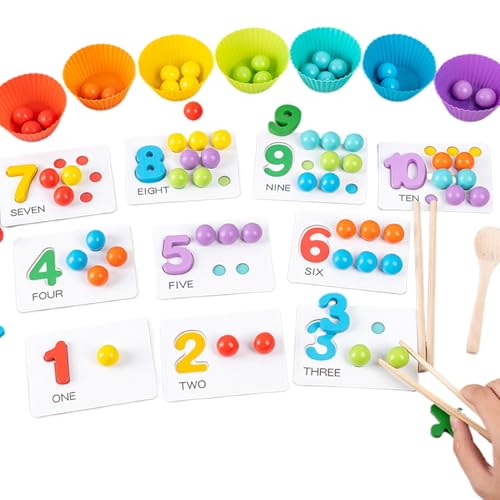 Mathematisches Spiel Mit Perlen | Lernwerkzeug Zum Unterrichten Von Zahlen Und Zählen | Aktivitäten Zur Zahlenerkennung Für Kinder Bunte Lernset Geburtstagsgeschenk Mathematisches Spiel Mit Perlen | Lernwerkzeug Zum Unterrichten Von Zahlen Und Zählen | Aktivitäten Zur Zahlenerkennung Für Kinder Bunte Lernset Geburtstagsgeschenk von Generic