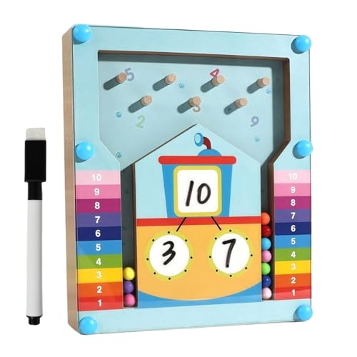 Matte Spiele - Interaktive Birnen Spielzeug - Lernprogramme Blöcke und Perlen innerhalb von 10 Spielressourcen, Vorschulalter, Schule, Klassenzimmer von Generic