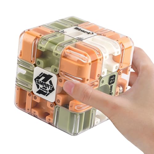 Maze Cube – 3D Brain Labyrinth Labyrinth Puzzlespiel, sensorisches Logik-Spiel, Teaser Mind tragbar für die Entwicklung von Scrations | Lustige Funktion für Jugendliche von Generic