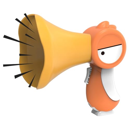Megaphon für Kinder, Megaphon, das die Stimme wechselt, Cartoonvogel, lustiges und lautes Spielzeug, mit , für , Mädchen und Jugendliche ab 5 Jahren von Generic