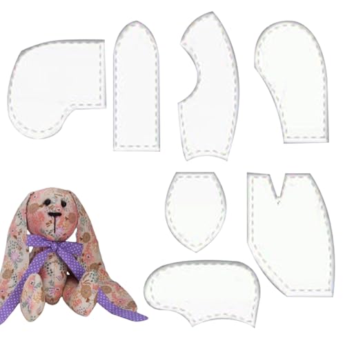 Memory Bunny -Vorlage | Weiche - -Vorlage verschiedener Größen, Farmstiftdekoration, Füllung von, rustikaler Frühlingskaninchen -Dekorationen P. Osterhasen bestehen aus hochwertigen a von Generic