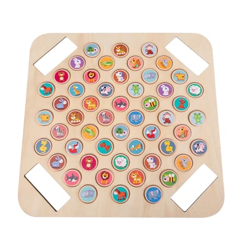 Memory Game für Kinder - Bildungsübereinstimmungsspiel - Frühes Lernen Puzzlespielzeug für Kinder im Alter von 3+, Cartoon -Muster logisches Denken Spielset Playset Memory Game für Kinder - Bildungsübereinstimmungsspiel - Frühes Lernen Puzzlespielzeug für Kinder im Alter von 3+, Cartoon -Muster logisches Denken Spielset Playset von Generic