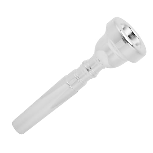 Messing Wind Trompete Mundstück Accessoires Performance Musiker Teile Intermediate Advanced Player (7C versilbert) von Generic