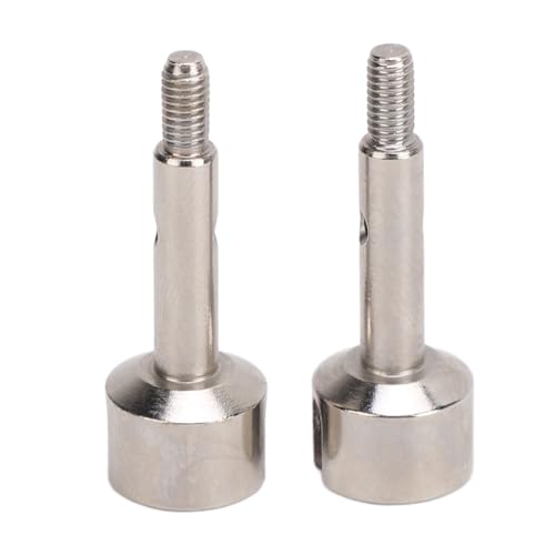 Metall Hinterradbecher, Reduzieren Schütteln 2 Stück RC Hinterradbecher Silber für 124008 124010 RC Autos Metall Hinterradbecher, Reduzieren Schütteln 2 Stück RC Hinterradbecher Silber für 124008 124010 RC Autos von Generic