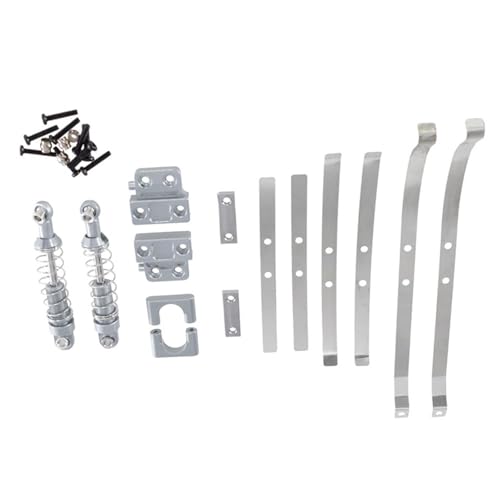 Metall Upgrade Teile RC Auto Zubehör Ersatz Ersatzteile für 1/12 RC LKW, Silbrig Metall Upgrade Teile RC Auto Zubehör Ersatz Ersatzteile für 1/12 RC LKW, Silbrig von Generic