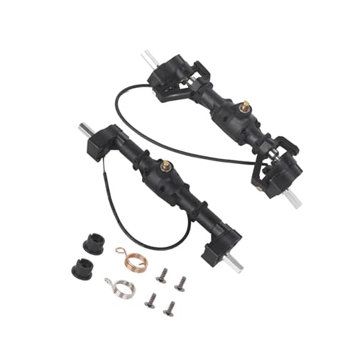 Metall-Vorder-Hinterachs-Montagesatz, Upgrade-Teile, RC-Car-Achsen, praktisch für D90 99S 1/12 von Generic