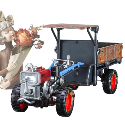 Metallmodell-Traktor Traktor-Maßstabsmodell | Maßstab 1:24 Automodell Legierung Handtraktor Spielzeug mit Lichtern und Musik Retro-Auto-Modellbau-Spielzeug für Heimdekoration, Sammlung Metallmodell-Traktor Traktor-Maßstabsmodell | Maßstab 1:24 Automodell Legierung Handtraktor Spielzeug mit Lichtern und Musik Retro-Auto-Modellbau-Spielzeug für Heimdekoration, Sammlung von Generic