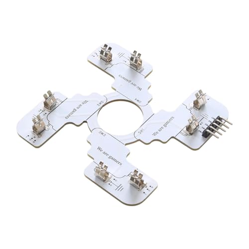 Mikroschalterplatine für Jlf PCB Joystick Reparaturartikel Arcade Stick Tp Ma, Weiß von Generic