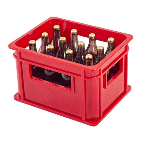 Mini-Bierflaschen-Box-Dekoration, Miniatur-Weinflaschen – Miniatur-Ornamente, Foto-Requisite für Männer, Tischdekoration für Feengarten-Pub-Bar-Dekoration Mini-Bierflaschen-Box-Dekoration, Miniatur-Weinflaschen – Miniatur-Ornamente, Foto-Requisite für Männer, Tischdekoration für Feengarten-Pub-Bar-Dekoration von Generic