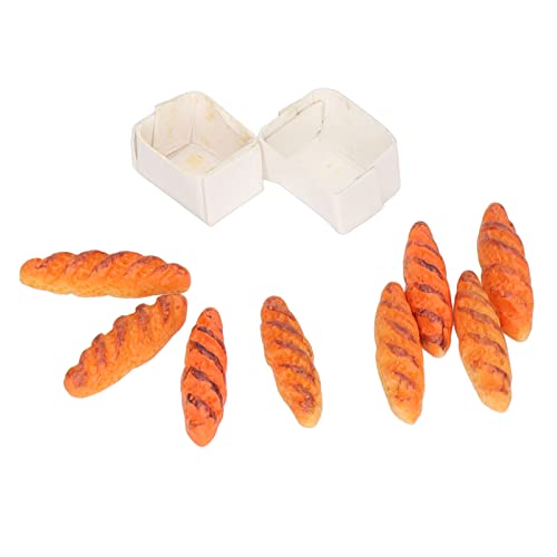 Mini Dollhouse Miniatur Brot Simulation Harz Material Safe Süße Kindergeschenke 10 Basen Mini Dollhouse Miniatur Brot Simulation Harz Material Safe Süße Kindergeschenke 10 Basen von Generic