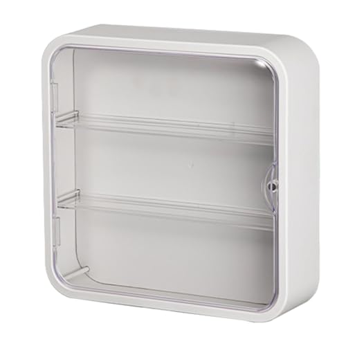 -Figuren-Vitrine -Miniatur-Display-Aufbewahrung, Staubdichte Aufbewahrungsbox Aus Acryl Mit 3 Etagen | Multifunktionale Puppenvitrine Mit Magnetischer Tür Für Spielzeug, Figuren, Puppen -Figuren-Vitrine -Miniatur-Display-Aufbewahrung, Staubdichte Aufbewahrungsbox Aus Acryl Mit 3 Etagen | Multifunktionale Puppenvitrine Mit Magnetischer Tür Für Spielzeug, Figuren, Puppen von Generic