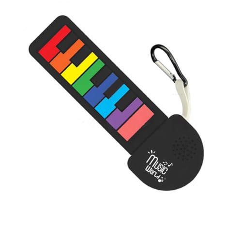 Mini-Klaviergitarre für Anfänger. Spezielles elektronisches Klavier. Musik-Schlüsselanhänger. Musikinstrument-Spielzeug. Helfen Sie Kindern, fröhlich zu lernen. Öffnen Sie die wunderbare (B, One Size) von Generic