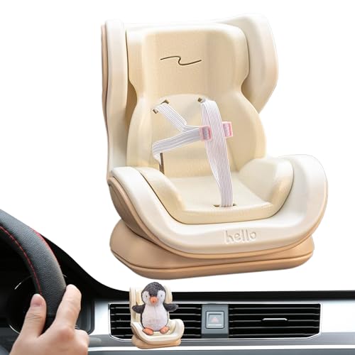 Miniatur Autositz - Plüsch Autositz | Autositz von | Plüsch Sicherheitssitz | Air Venture Plüschtier Klein Plüsch Spielzeug für Limousine ab Bj Miniatur Autositz - Plüsch Autositz | Autositz von | Plüsch Sicherheitssitz | Air Venture Plüschtier Klein Plüsch Spielzeug für Limousine ab Bj von Generic