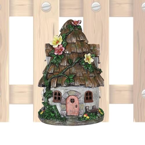 Miniatur-Feengarten-Zubehör, hölzerne Feen- und Haus-Ministatuen, Mikro-Landschaftsdekoration – wetterfeste, realistische Ornamente für Schlafzimmer, Kinderzimmer, Wohnzimmer, Kinderzimmer Miniatur-Feengarten-Zubehör, hölzerne Feen- und Haus-Ministatuen, Mikro-Landschaftsdekoration – wetterfeste, realistische Ornamente für Schlafzimmer, Kinderzimmer, Wohnzimmer, Kinderzimmer von Generic