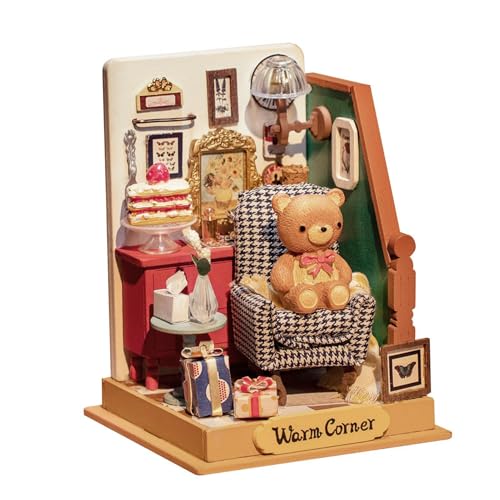 Miniatur-Haus-Set, Miniatur-Haus-Set | Miniatur-Haus-Set, Puppenhaus aus Holz, handgefertigt, Modelle von kleinen Häusern, Puzzle-Spielzeug aus Holz Miniatur-Haus-Set, Miniatur-Haus-Set | Miniatur-Haus-Set, Puppenhaus aus Holz, handgefertigt, Modelle von kleinen Häusern, Puzzle-Spielzeug aus Holz von Generic