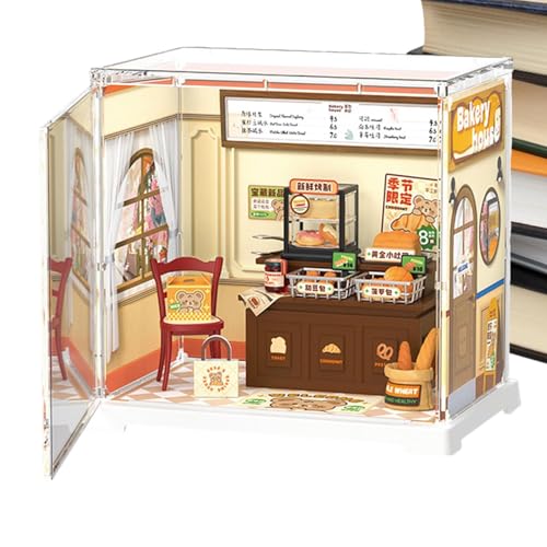 Miniatur-Haus-Set – Miniatur-Haus-Set, Miniatur-Haus-Handwerk, Miniatur-Haus-Set mit Möbeln und Zubehör, Bausatz, Handwerk Miniatur-Haus-Set – Miniatur-Haus-Set, Miniatur-Haus-Handwerk, Miniatur-Haus-Set mit Möbeln und Zubehör, Bausatz, Handwerk von Generic
